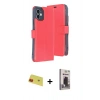 MARSİLYAN™- iPhone 11 Kılıf Siluet Işık Serisi - Siyah Bilvis Hayalet Cam Ekran Koruyucu + Rainbow Kamera Lens Koruma Cam - KI