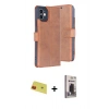 MARSİLYAN™- iPhone 11 Kılıf Siluet Işık Serisi - Siyah Bilvis Hayalet Cam Ekran Koruyucu + Rainbow Kamera Lens Koruma Cam - KI