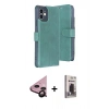 MARSİLYAN™- iPhone 11 Kılıf Siluet Işık Serisi - Siyah Bilvis Hayalet Cam Ekran Koruyucu + Raze Metal Kamera Lens - SH