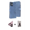 MARSİLYAN™- iPhone 11 Kılıf Siluet Işık Serisi - Siyah Bilvis Hayalet Cam Ekran Koruyucu + Raze Metal Kamera Lens - SH