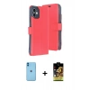 MARSİLYAN™- iPhone 11 Kılıf Siluet Işık Serisi - Siyah Buffer Cam Ekran Koruyucu + Neon Fosforlu Kamera Lens - MI