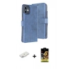 MARSİLYAN™- iPhone 11 Kılıf Siluet Işık Serisi - Siyah Buffer Cam Ekran Koruyucu + Renkli Kamera Lens Koruma Cam - PE