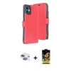 MARSİLYAN™- iPhone 11 Kılıf Siluet Işık Serisi - Siyah Buffer Cam Ekran Koruyucu + Pers Alüminyum Kamera Lens - GI