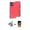 MARSİLYAN™- iPhone 11 Kılıf Siluet Işık Serisi - Siyah Buffer Cam Ekran Koruyucu + Raze Metal Kamera Lens - KI