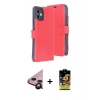 MARSİLYAN™- iPhone 11 Kılıf Siluet Işık Serisi - Siyah Buffer Cam Ekran Koruyucu + Raze Metal Kamera Lens - SH