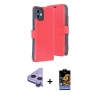 MARSİLYAN™- iPhone 11 Kılıf Siluet Işık Serisi - Siyah Buffer Hayalet Cam Ekran Koruyucu + Mor Raze Metal Kamera Lens