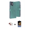 MARSİLYAN™- iPhone 11 Kılıf Siluet Işık Serisi - Siyah Buffer Hayalet Cam Ekran Koruyucu + Pers Alüminyum Kamera Lens - KI