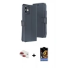 MARSİLYAN™- iPhone 11 Kılıf Siluet Işık Serisi - Siyah Buffer Hayalet Cam Ekran Koruyucu + Pers Alüminyum Kamera Lens - KI
