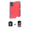 MARSİLYAN™- iPhone 11 Kılıf Siluet Işık Serisi - Siyah Buffer Hayalet Cam Ekran Koruyucu + PVD Metal Kamera Lens - SH
