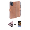 MARSİLYAN™- iPhone 11 Kılıf Siluet Işık Serisi - Siyah Buffer Hayalet Cam Ekran Koruyucu + Raze Metal Kamera Lens - SH