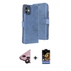 MARSİLYAN™- iPhone 11 Kılıf Siluet Işık Serisi - Siyah Buffer Hayalet Cam Ekran Koruyucu + Raze Metal Kamera Lens - SH