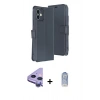 MARSİLYAN™- iPhone 11 Kılıf Siluet Işık Serisi - Siyah Joko Magic 5D Cam + Raze Metal Kamera Lens - MR