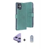 MARSİLYAN™- iPhone 11 Kılıf Siluet Işık Serisi - Siyah Joko Magic 5D Cam + Raze Metal Kamera Lens - MR