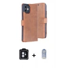 MARSİLYAN™- iPhone 11 Kılıf Siluet Işık Serisi - Siyah Joko Magic 5D Cam + PVD Metal Kamera Lens - MI