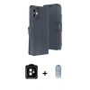 MARSİLYAN™- iPhone 11 Kılıf Siluet Işık Serisi - Siyah Joko Magic 5D Cam + PVD Metal Kamera Lens - TU