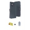 MARSİLYAN™- iPhone 11 Kılıf Siluet Işık Serisi - Siyah Joko Magic 5D Cam + Rainbow Kamera Lens Koruma Cam - KI