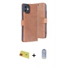 MARSİLYAN™- iPhone 11 Kılıf Siluet Işık Serisi - Siyah Joko Magic 5D Cam + Rainbow Kamera Lens Koruma Cam - KI