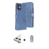 MARSİLYAN™- iPhone 11 Kılıf Siluet Işık Serisi - Siyah Joko Magic 5D Cam + Raze Metal Kamera Lens - GS
