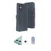 MARSİLYAN™- iPhone 11 Kılıf Siluet Işık Serisi - Siyah Joko Magic 5D Cam + Raze Metal Kamera Lens - MI