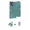 MARSİLYAN™- iPhone 11 Kılıf Siluet Işık Serisi - Siyah Joko Magic 5D Cam + Raze Metal Kamera Lens - MI