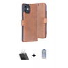 MARSİLYAN™- iPhone 11 Kılıf Siluet Işık Serisi - Siyah Joko Magic 5D Cam + Kamera Lens Koruma Cam - SF