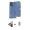 MARSİLYAN™- iPhone 11 Kılıf Siluet Işık Serisi - Siyah Joko Magic 5D Cam + Raze Metal Kamera Lens - SH