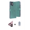 MARSİLYAN™- iPhone 11 Kılıf Siluet Işık Serisi - Siyah Joko Magic 5D Cam + Raze Metal Kamera Lens - SH