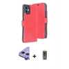 MARSİLYAN™- iPhone 11 Kılıf Siluet Işık Serisi - Siyah Joko Magic 5D Hayalet Cam + Raze Metal Kamera Lens - MR