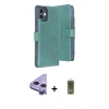 MARSİLYAN™- iPhone 11 Kılıf Siluet Işık Serisi - Siyah Joko Magic 5D Hayalet Cam + Raze Metal Kamera Lens - MR