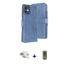 MARSİLYAN™- iPhone 11 Kılıf Siluet Işık Serisi - Siyah Joko Magic 5D Hayalet Cam + Pers Alüminyum Kamera Lens - GD