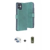 MARSİLYAN™- iPhone 11 Kılıf Siluet Işık Serisi - Siyah Joko Magic 5D Hayalet Cam + Pers Alüminyum Kamera Lens - GI