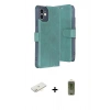 MARSİLYAN™- iPhone 11 Kılıf Siluet Işık Serisi - Siyah Joko Magic 5D Hayalet Cam + Renkli Kamera Lens Koruma Cam - SI