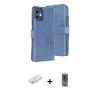 MARSİLYAN™- iPhone 11 Kılıf Siluet Işık Serisi - Siyah Joko Magic 5D Hayalet Cam + Renkli Kamera Lens Koruma Cam - SI
