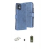 MARSİLYAN™- iPhone 11 Kılıf Siluet Işık Serisi - Siyah Joko Magic 5D Hayalet Cam + Renkli Kamera Lens Koruma Cam - YL