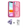 MARSİLYAN™- iPhone 11 Kılıf Siluet Minimal Prime - Şeffaf Uv Polymer Nano Ekran Koruyucu + Raze Metal Kamera Lens - MR