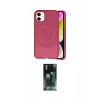 MARSİLYAN™- iPhone 11 Kılıf Ufuk Serisi - Siyah 360 Mat Full Body Arka Koruyucu