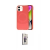 MARSİLYAN™- iPhone 11 Kılıf Ufuk Serisi - Siyah Bilvis 3D Cam Ekran Koruyucu