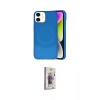 MARSİLYAN™- iPhone 11 Kılıf Ufuk Serisi - Siyah Bilvis 3D Cam Ekran Koruyucu