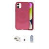 MARSİLYAN™- iPhone 11 Kılıf Ufuk Serisi - Siyah Joko Magic 5D Cam + Pers Alüminyum Kamera Lens - GD