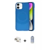 MARSİLYAN™- iPhone 11 Kılıf Ufuk Serisi - Siyah Joko Magic 5D Cam + Pers Alüminyum Kamera Lens - GD