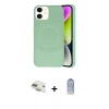 MARSİLYAN™- iPhone 11 Kılıf Ufuk Serisi - Siyah Joko Magic 5D Cam + Pers Alüminyum Kamera Lens - GD