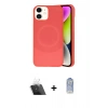 MARSİLYAN™- iPhone 11 Kılıf Ufuk Serisi - Siyah Joko Magic 5D Cam + Kamera Lens Koruma Cam - SF