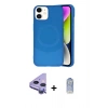 MARSİLYAN™- iPhone 11 Kılıf Ufuk Serisi - Siyah Joko Magic 5D Cam + Raze Metal Kamera Lens - MR