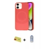 MARSİLYAN™- iPhone 11 Kılıf Ufuk Serisi - Siyah Joko Magic 5D Cam + Rainbow Kamera Lens Koruma Cam - KI