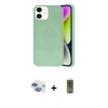 MARSİLYAN™- iPhone 11 Kılıf Ufuk Serisi - Siyah Joko Magic 5D Hayalet Cam + Pers Alüminyum Kamera Lens - GI