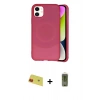 MARSİLYAN™- iPhone 11 Kılıf Ufuk Serisi - Siyah Joko Magic 5D Hayalet Cam + Rainbow Kamera Lens Koruma Cam - KI