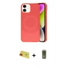 MARSİLYAN™- iPhone 11 Kılıf Ufuk Serisi - Siyah Joko Magic 5D Hayalet Cam + Rainbow Kamera Lens Koruma Cam - KI