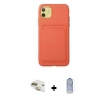 MARSİLYAN™- iPhone 11 Kılıf Vadi Çizgi Prime - Siyah Joko Magic 5D Cam + Pers Alüminyum Kamera Lens - GD