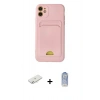 MARSİLYAN™- iPhone 11 Kılıf Vadi Çizgi Prime - Siyah Joko Magic 5D Cam + Renkli Kamera Lens Koruma Cam - SI