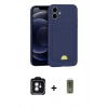 MARSİLYAN™- iPhone 11 Kılıf Vadi Çizgi Prime - Siyah Joko Magic 5D Hayalet Cam + PVD Metal Kamera Lens - MI